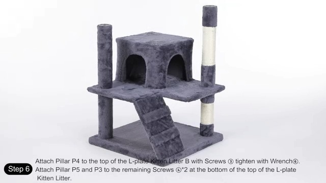 thha__ オブジェ ザー トリ Amazon.com : 54 Inches Cat Tower Condo Furniture, Cat Tree